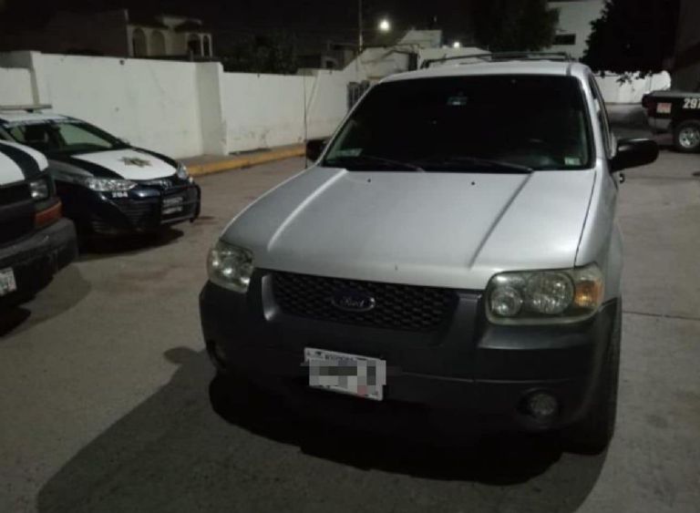 Detienen a presunto ladrón en Ciudad Obregón, Sonora. Foto: Facebook