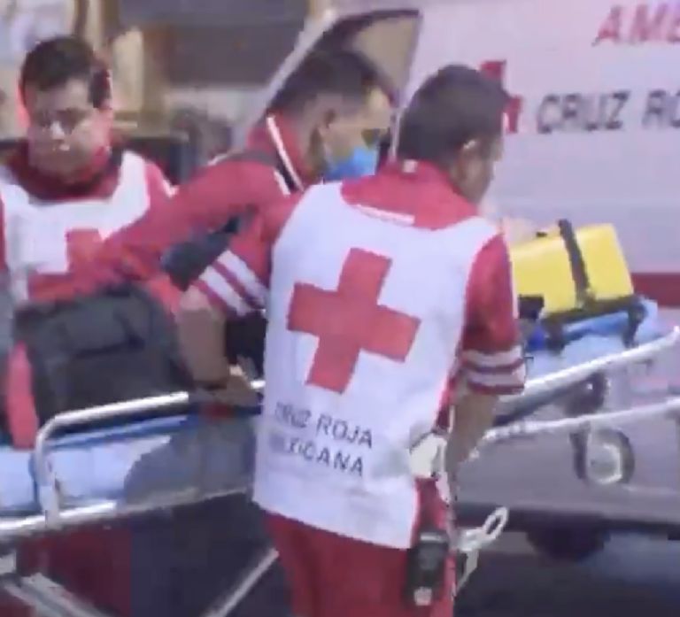 Fuerte accidente moviliza a las autoridades capitalinas. Fuente: Twitter