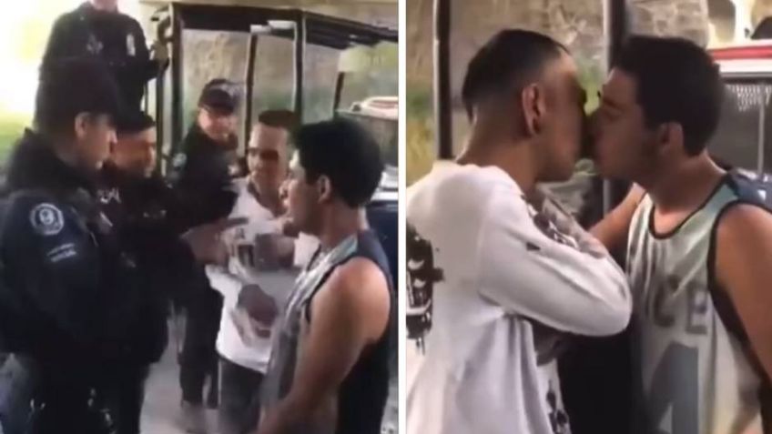"Bésense o los mato": Policías de Celaya obligan a detenidos a besarse y pelear entre ellos