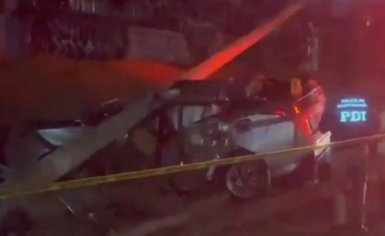 Fatídico accidente en la GAM