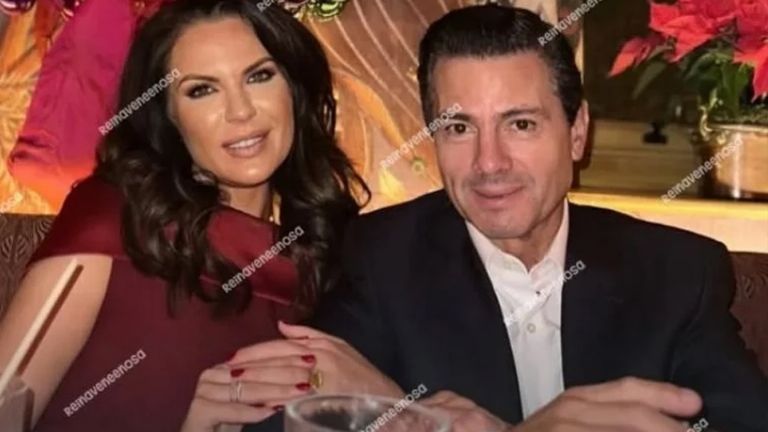 Enrique Peña Nieto y su novia Simona