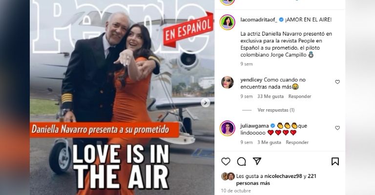 Daniella Navarro se casa con hombre 20 años mayor tras escándalo con actor de Televisa