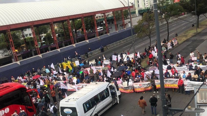Tráfico en CDMX: Se espera caos por marchas y bloqueos este 16 de diciembre en la capital