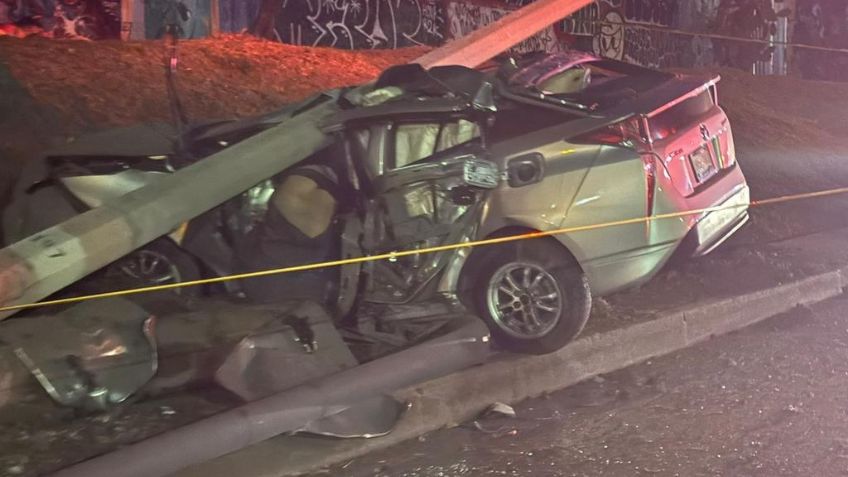 Fatídico accidente: Hombre pierde la vida tras brutal accidente sobre Gan Canal, en CDMX