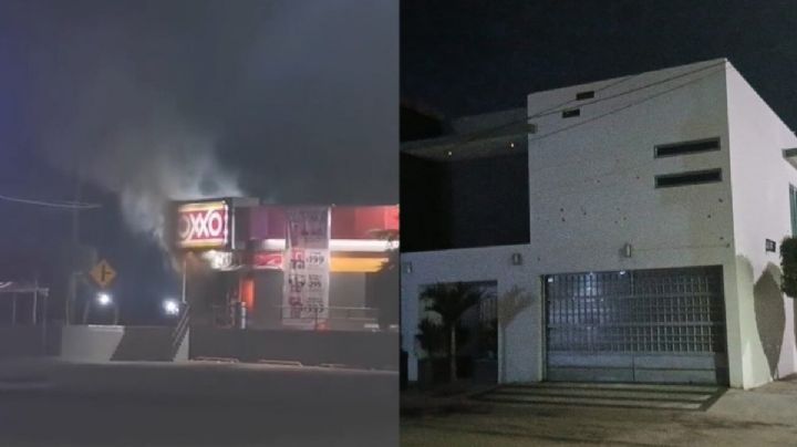(FUERTES IMÁGENES) Violencia en Sinaloa: Sicarios rafaguean y queman negocios y casas en Culiacán
