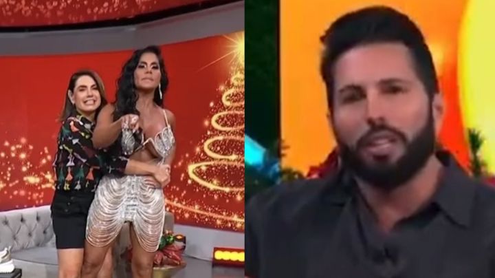 "Pareces hombre": Poncho de Nigris llama "gorila con testosterona" a Maripily en Telemundo