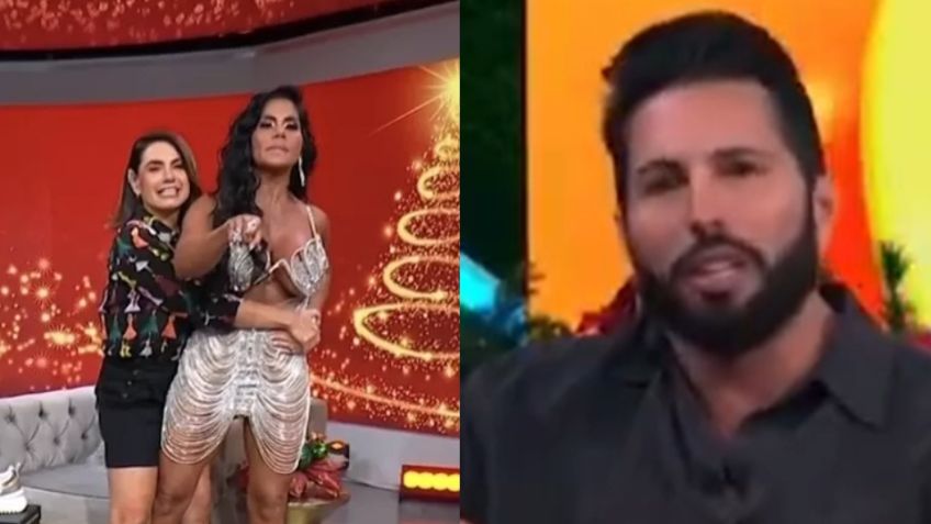 "Pareces hombre": Poncho de Nigris llama "gorila con testosterona" a Maripily en Telemundo
