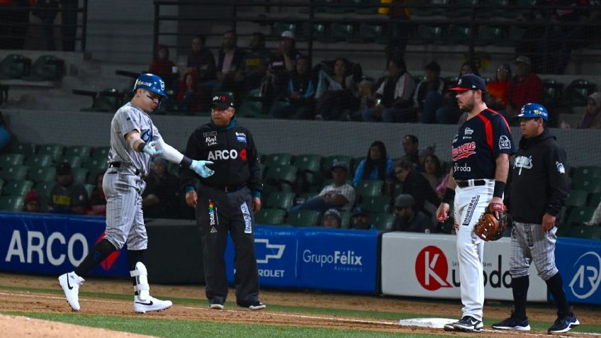 Los Yaquis de Ciudad Obregón pegan primero en el Kuroda Park ante Algodoneros