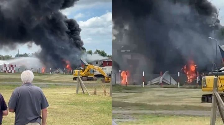 Argentina: Accidente aéreo deja un saldo de 2 muertos; el avión cayó en un barrio popular