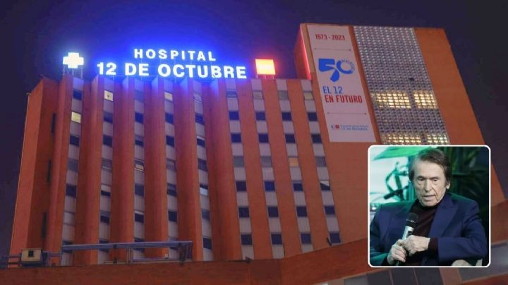 Trasladan al cantante Raphael a otro hospital tras accidente cerebrovascular