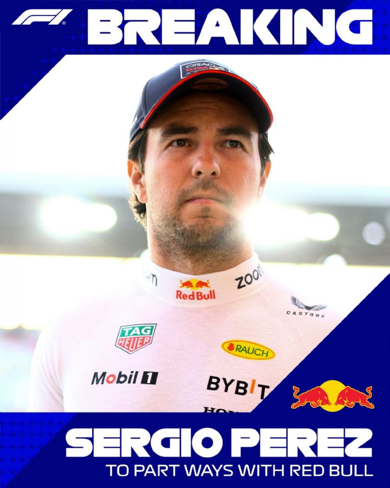 Sergio Pérez se va de Red Bull