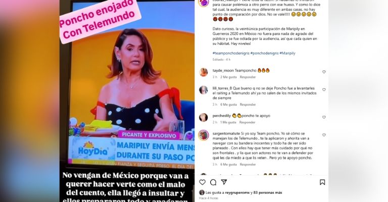 Poncho de Nigris arremete contra Telemundo y los acusa de campaña de desprestigio