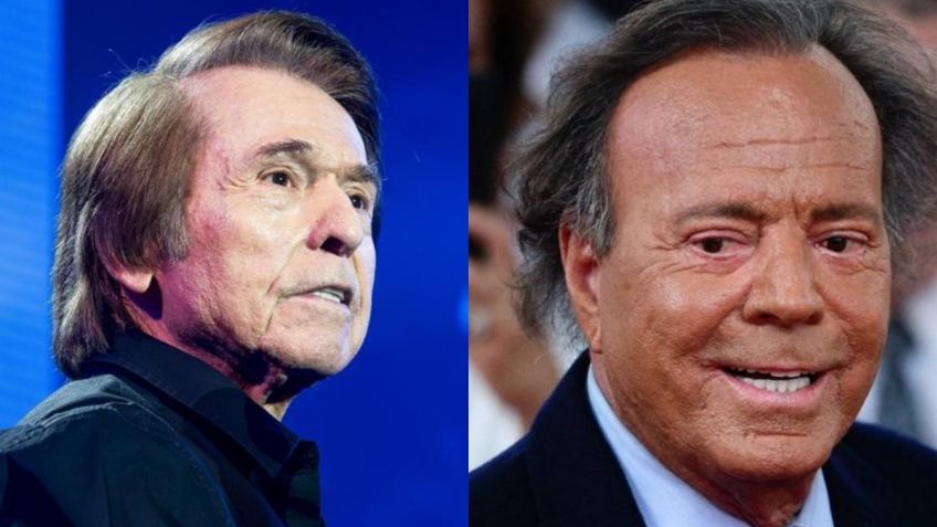 Julio Iglesias envía conmovedor mensaje a Raphael tras sufrir accidente cerebrovascular