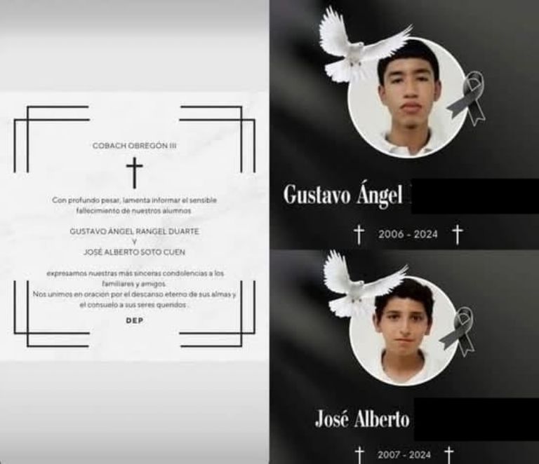 Identifican a víctimas de balacera en Ciudad Obregón. Foto: Facebook