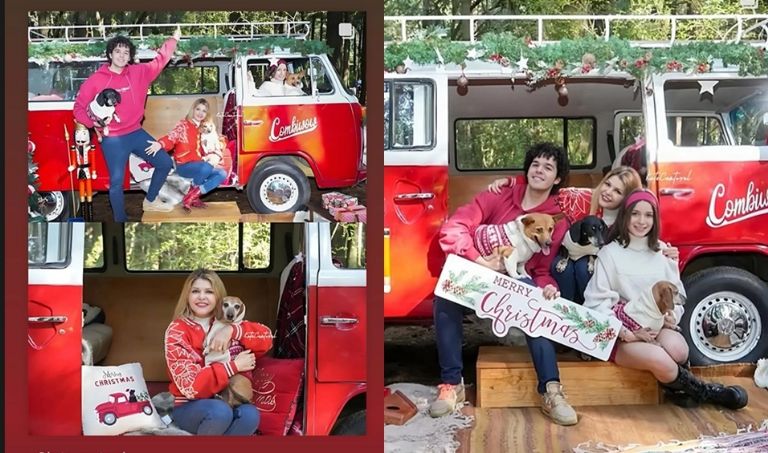 Itatí Cantoral celebra la Navidad adelantada con sus hijos