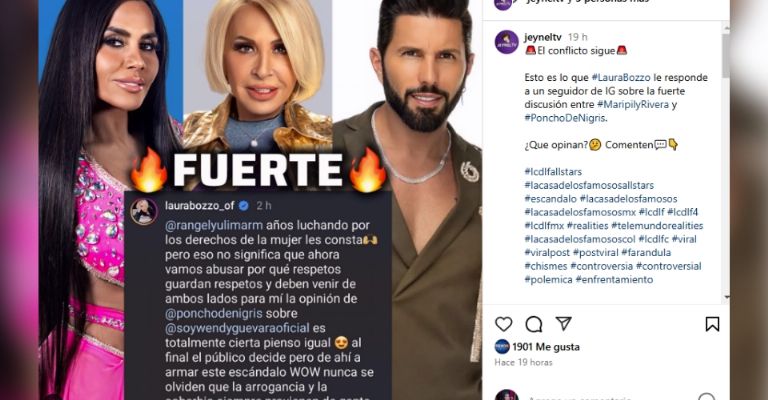 Laura Bozzo apoya a Poncho de Nigris en pleito de Maripily