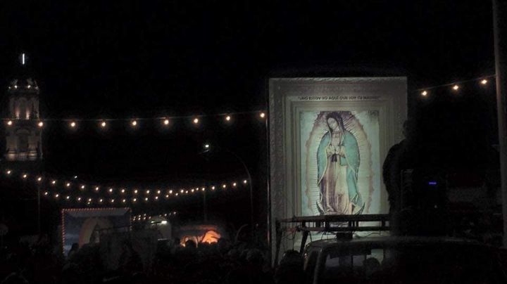 Inician las peregrinaciones en honor a la virgen de Guadalupe en Navojoa