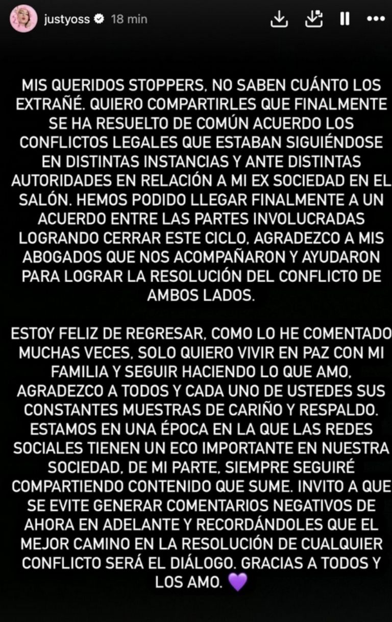 YosStop revela que podrá retomar sus actividades en Internet