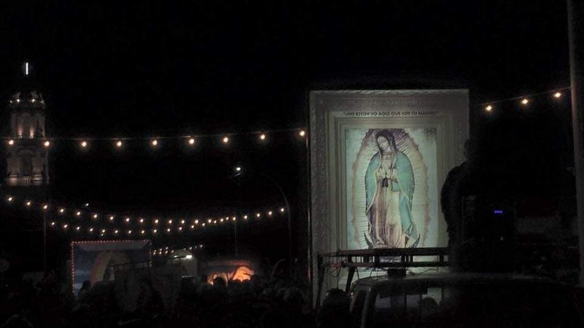 Inician las peregrinaciones en honor a la virgen de Guadalupe en Navojoa