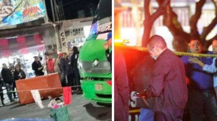 Gloria fue arrollada por chofer del transporte público y muere en calles de Xochimilco