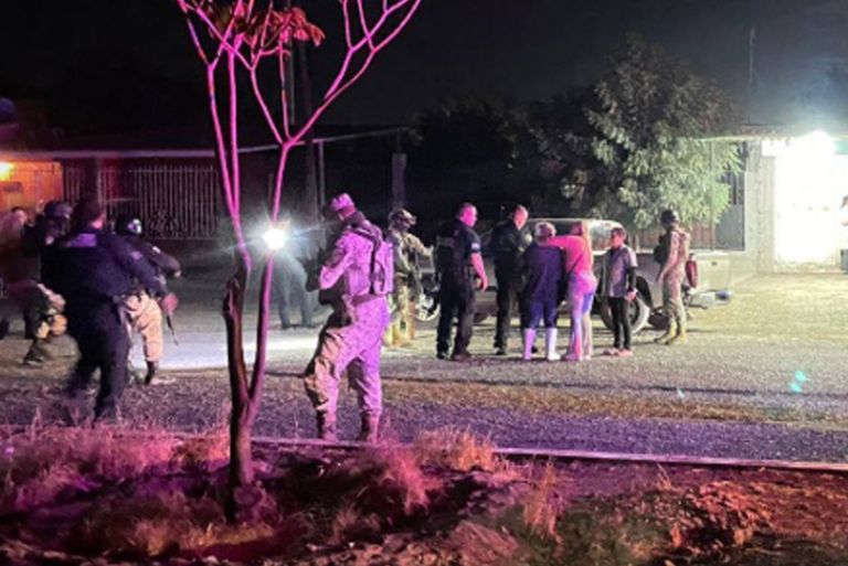 El lugar exacto donde ocurrió la agresión armada