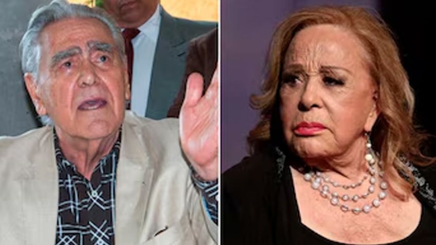 Se entera en vivo de su muerte: Actor de Televisa envía mensaje a familia de Silvia Pinal