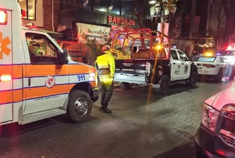 Balacera en Zona Rosa