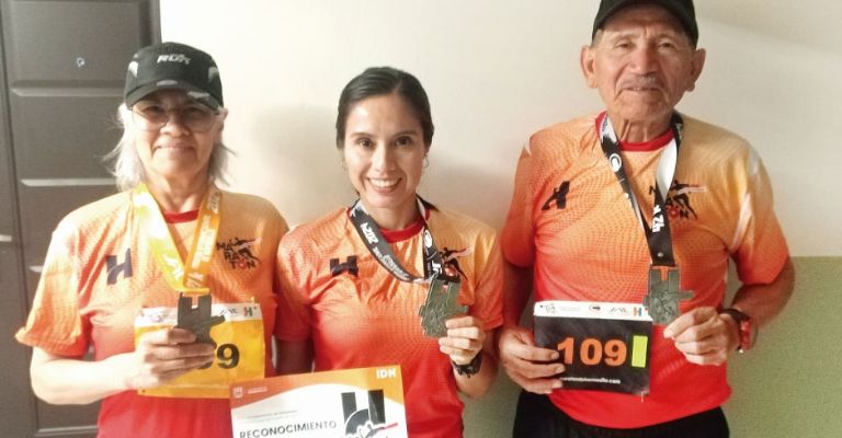 Ileana (centro) tuvo un gran resultado en Hermosillo