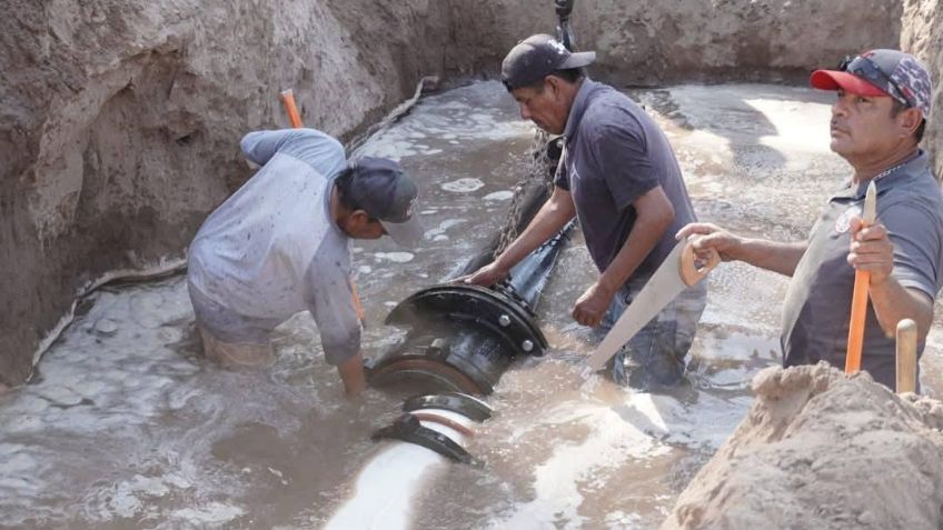 Esperan resolver el desabasto de agua en Navojoa para el mes de febrero