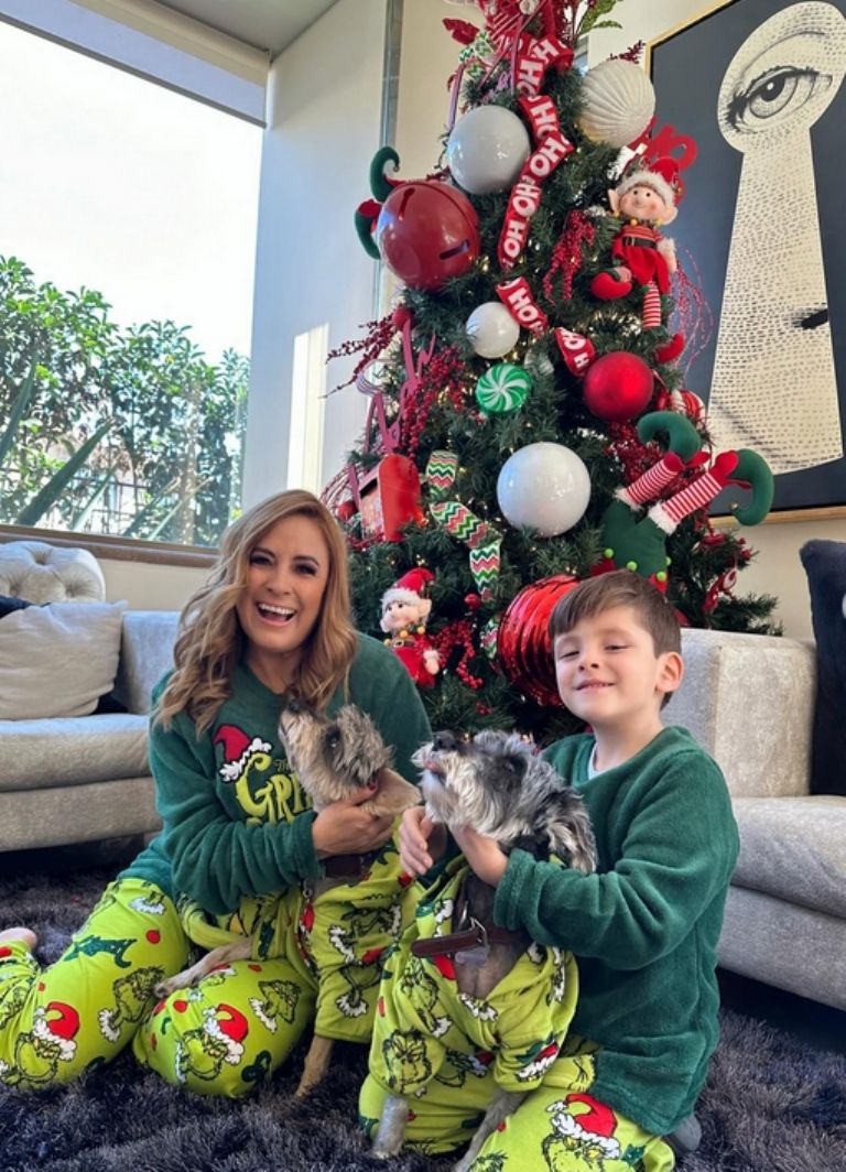 Linet Puente presume día con su hijo