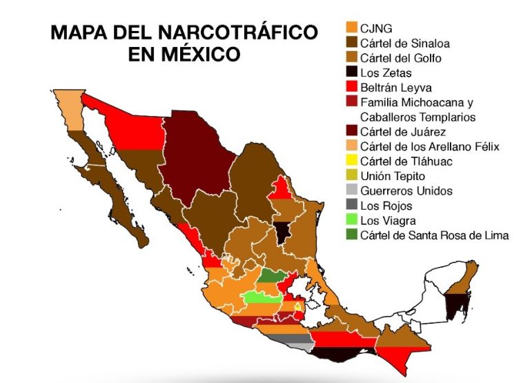 Cárteles en México