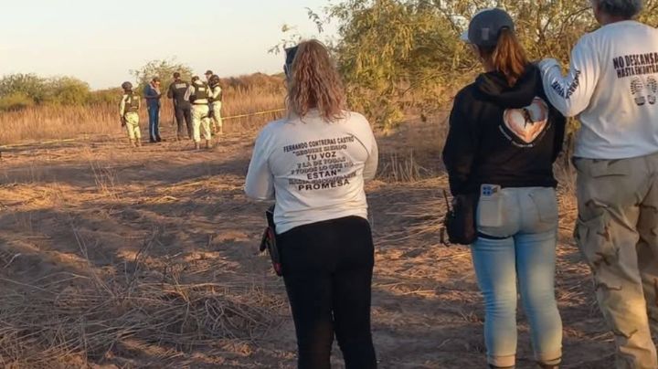En vísperas de Navidad, colectivo localiza restos humanos en Pótam, al sur de Sonora