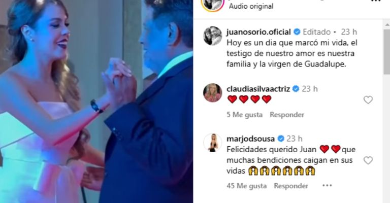 Juan Osorio comparte video junto a Eva Daniela ¿de su boda?
