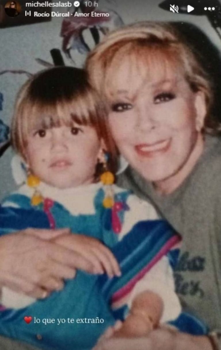 Michelle Salas envía conmovedor mensaje a Silvia Pinal
