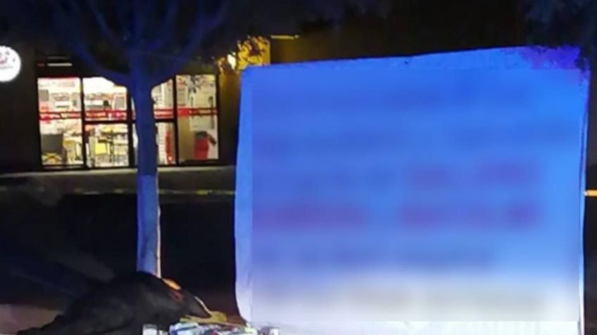 Junto a un narcomensaje, dejan el cuerpo de una mujer en la entrada de Rosario, Sinaloa