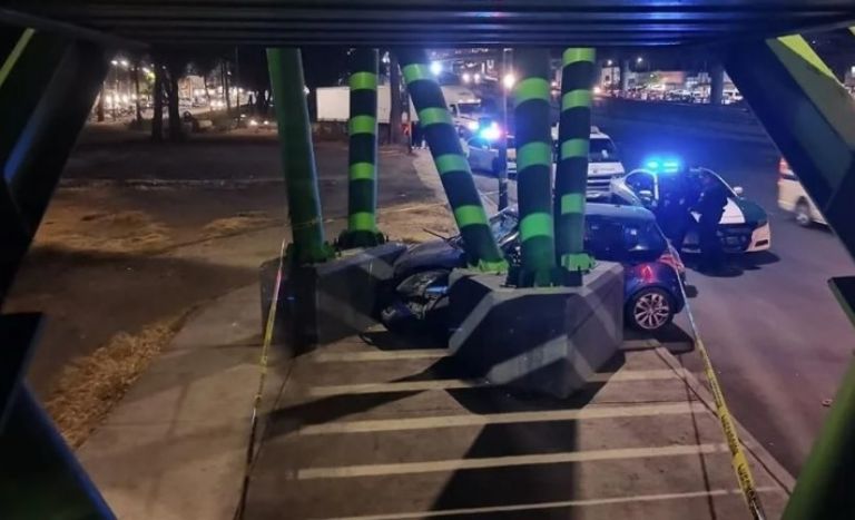 Accidente en la Calzada Ignacio Zaragoza