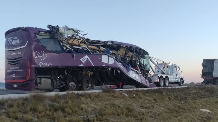 VIDEO: Fatídico accidente de autobús ADO deja siete muertos en Perote; un bebé murió