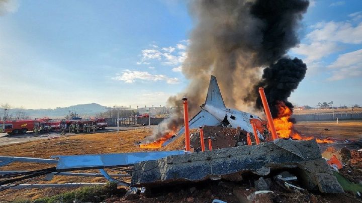 Tragedia aérea en Corea del Sur: 179 muertos y solo dos sobrevivientes en accidente de Jeju Air