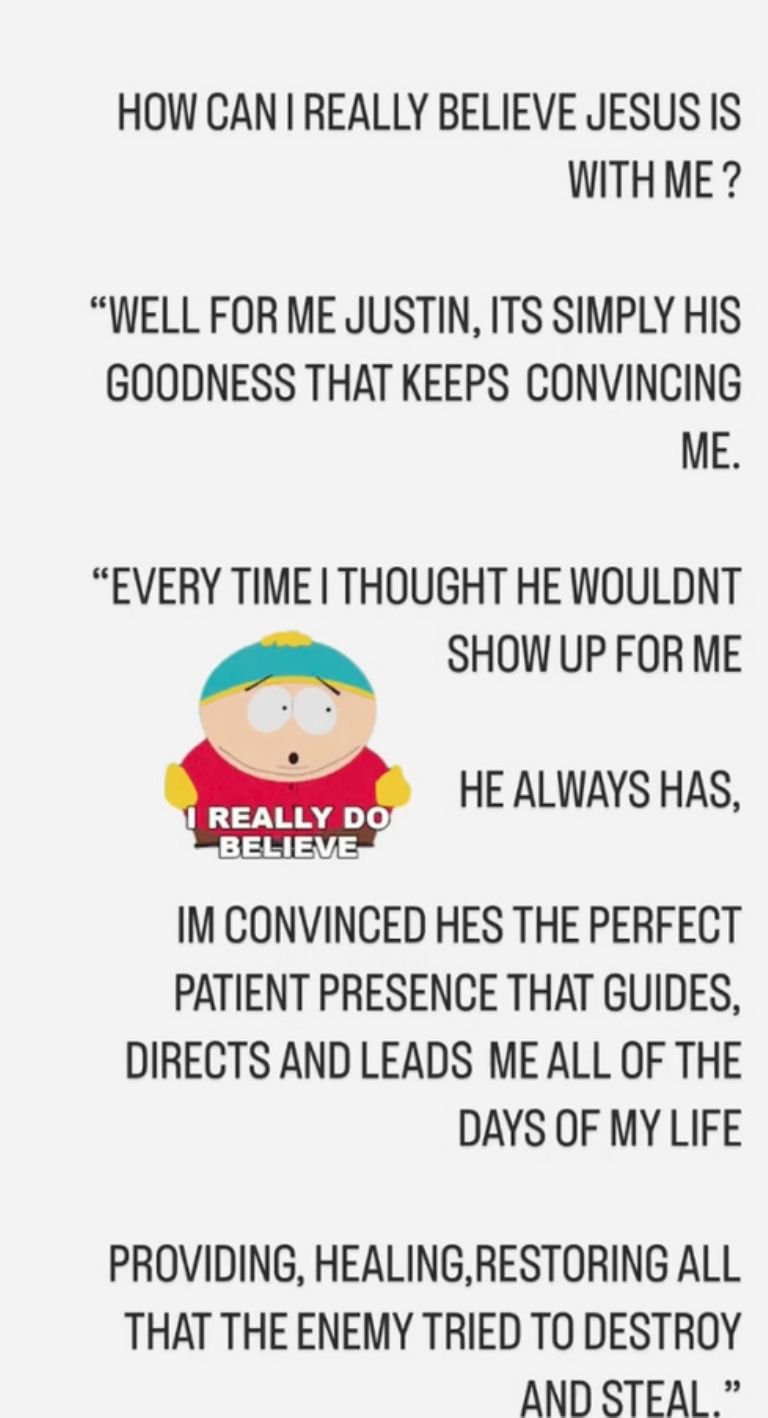 Justin Bieber manda mensaje críptico