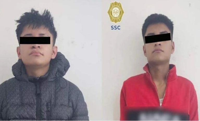 Detenidos en Iztacalco