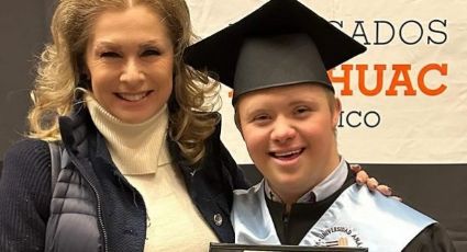 Presume graduación de su hijo en Gastronomía; Lety Calderón está orgullosa de Luciano