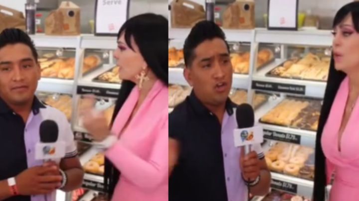 Maribel Guarida es captada en VIDEO en plena discusión con reportero en importante evento