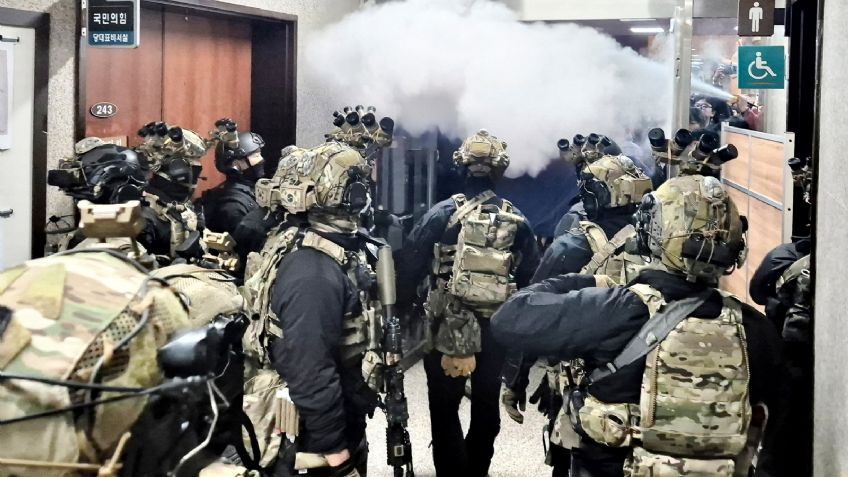 Corea del Sur en caos: Declaran Ley Marcial de emergencia y estallan protestas