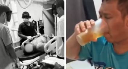 Trágico reto viral: Grabó un VIDEO bebiéndose toda una botella de whisky y perdió la vida