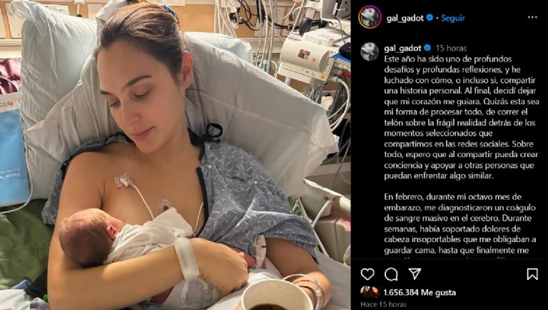 Gal Gadot cuenta las complicaciones que sufrió al dar a luz