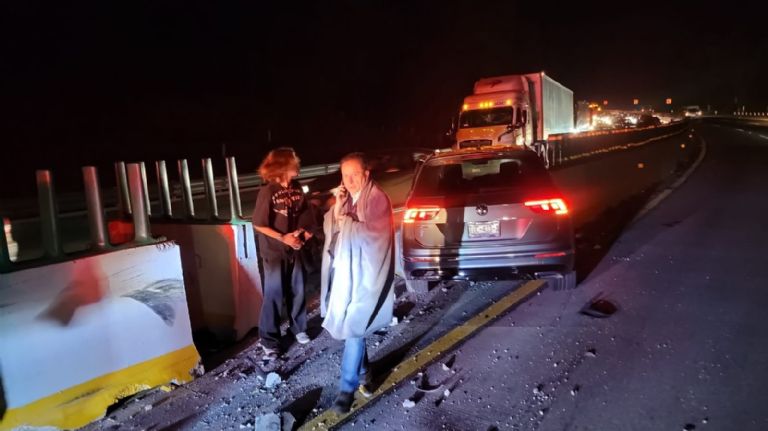 Accidente en la México-Puebla