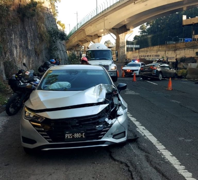 Accidente en la México-Toluca