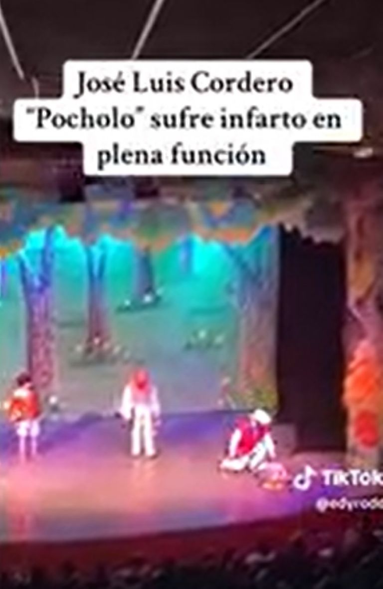 Actor sufre infarto en plena obra de teatro