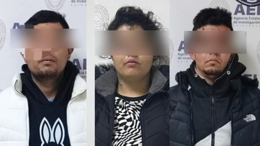 Caen tres durante investigación por homicidio en Chihuahua; llevaban droga y una pistola