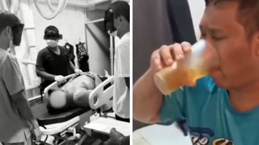 Trágico reto viral: Grabó un VIDEO bebiéndose toda una botella de whisky y perdió la vida